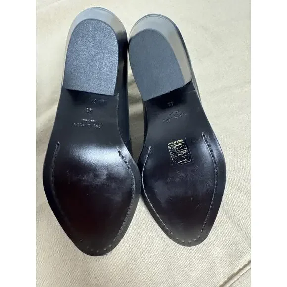 Rag & Bone Boots Womens Size EU 40/41 Black Leather Harness Western Ankle Italy - Picture 7 of 10